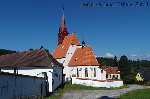 Kostel sv. Jana Ktitele, Záto