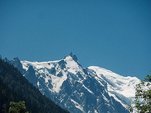Masiv Mont Blancu. Expedice Francouzsko, ervenec 2020