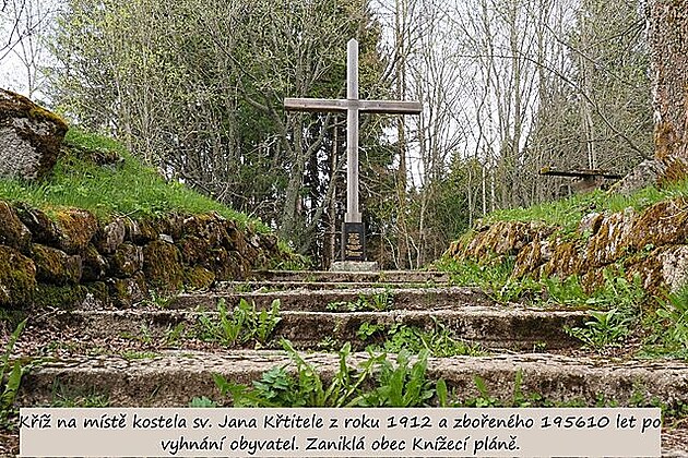 Kí na míst kostela sv. Jana Ktitele, zboeného 1956