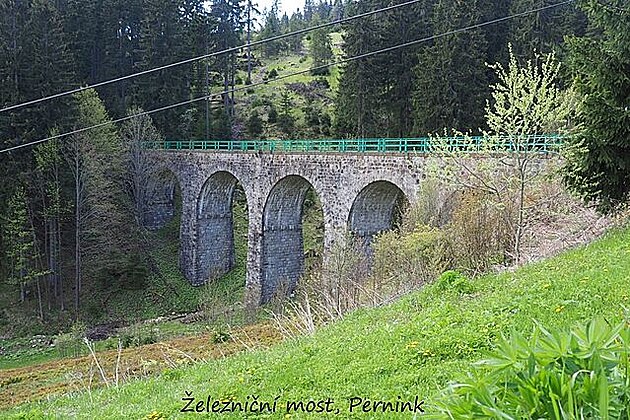 elezniní most, Pernink
