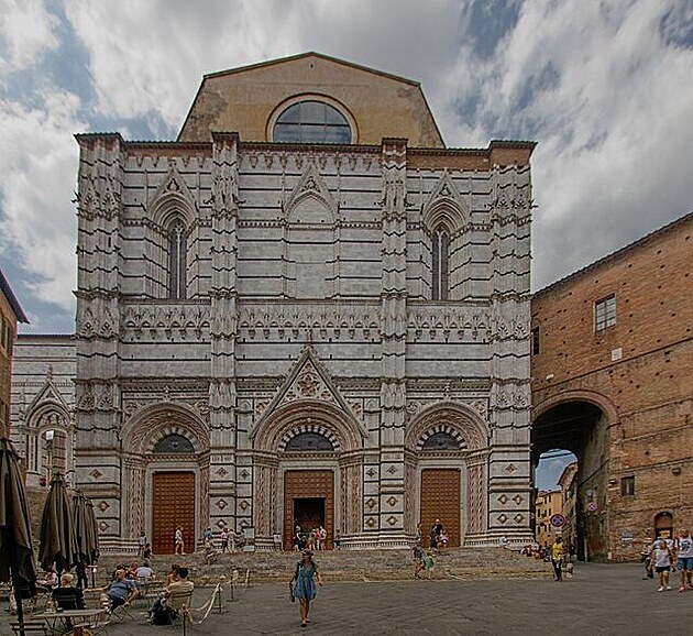 Siena - baptisterium (neboli ktitelnice)