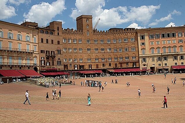 Siena - námstí Campo