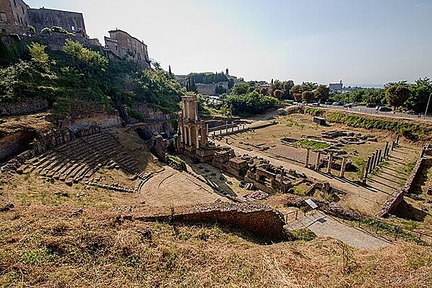 Volterra - antické divadlo