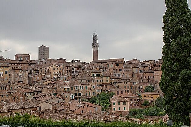 Siena, výhledy z pevnosti