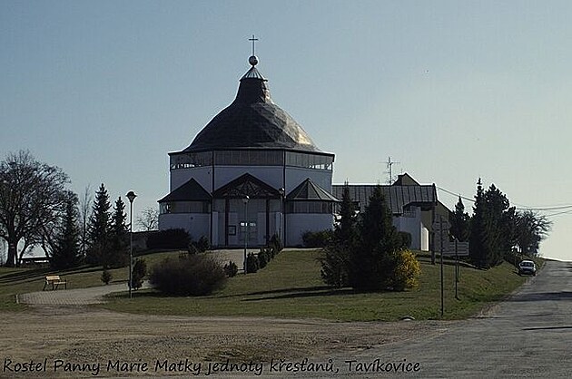 Kostel Panny Marie Matky jednoty kesan, Tavíkovice. Rokytka 22.-24. 3. 2019