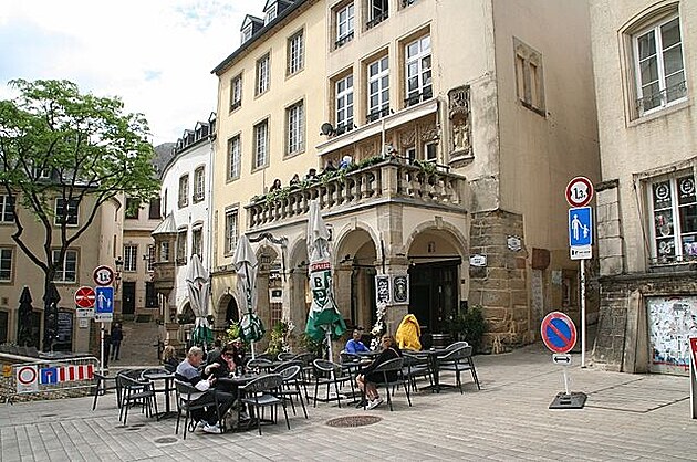 Lucemburk. V ulicích horního msta