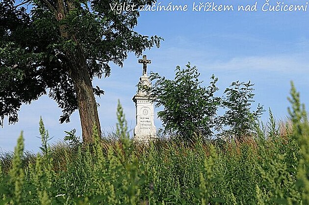 Zaínám u kíku nad uicemi. Výlet kolem letní Oslavky, ervenec 2021