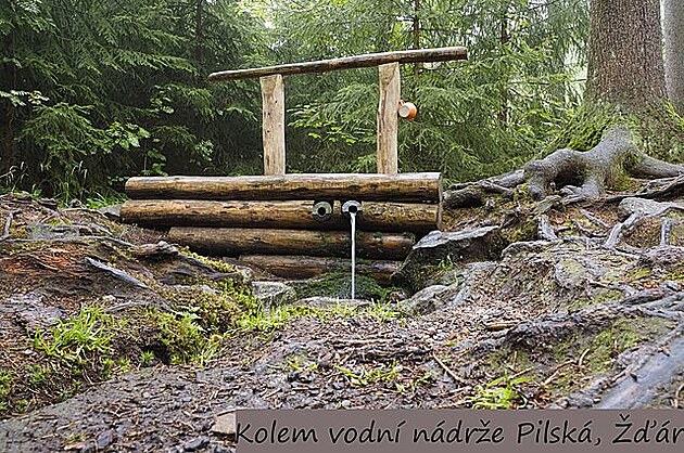 Kolem vodní nádre Pilská, ár n. S., srpen 2022