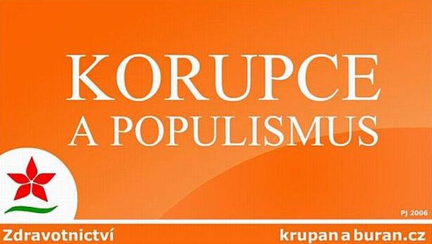 Korupce a populismus