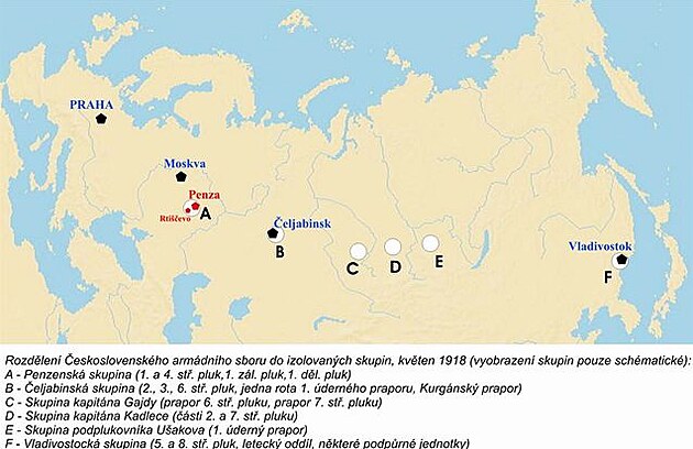 Penza - mapa