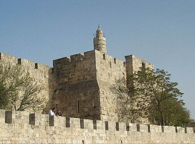 Hradby pod Davidovou citadelou