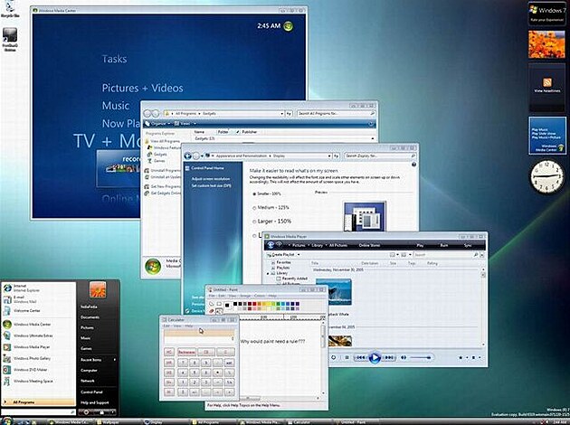 Windows Seven Fedia