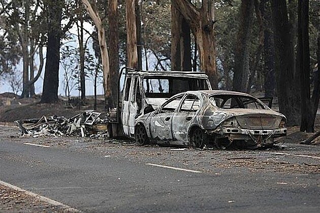 Kingake Bushfires. Victoria 12