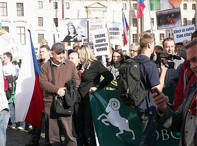 Demonstrace proti Lisabonu 4