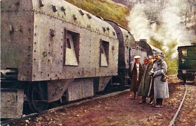 Pvodn R-U obrnný vlak 1916