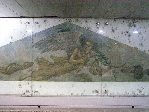 Zlatý Andl - freska