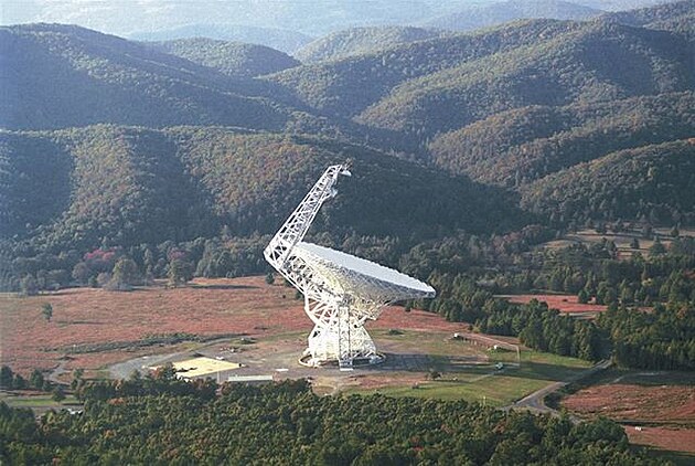 Green Bank 100m diameter Radio Telescope