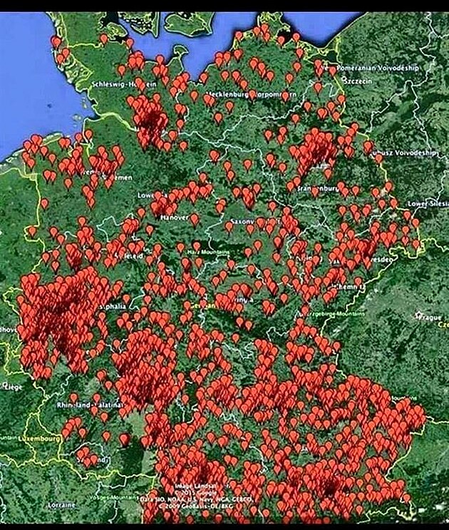 Migrantské tábory v Nmecku