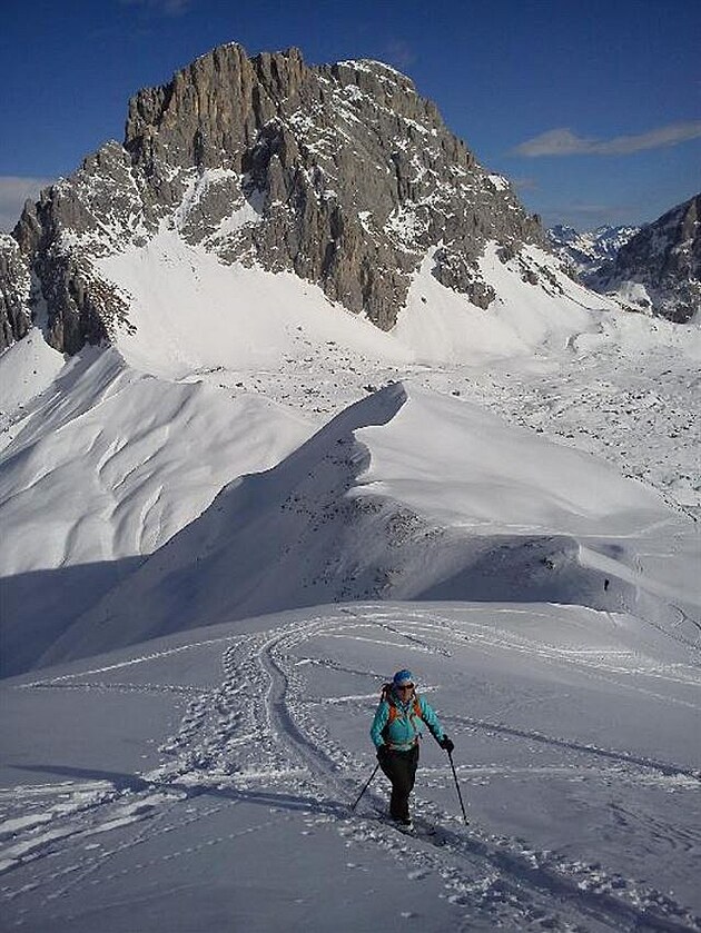 Skitouring v St. Antönien ve výcarsku (MB)