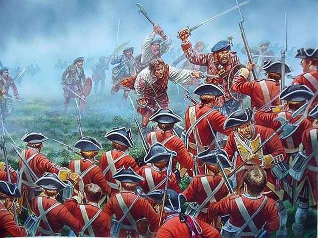 Bitva u Cullodenu, 1745