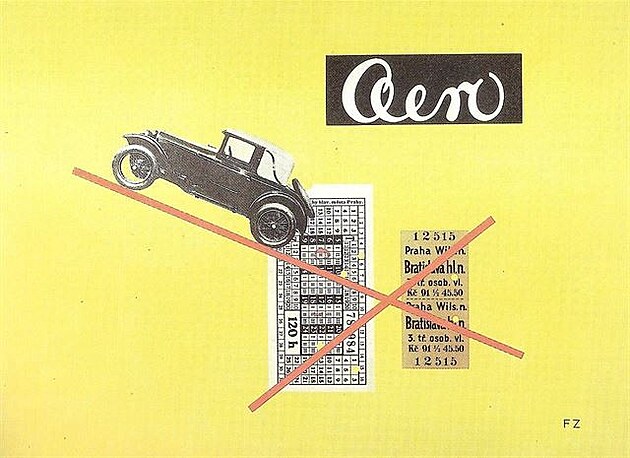 Zelenka - plakát Aero