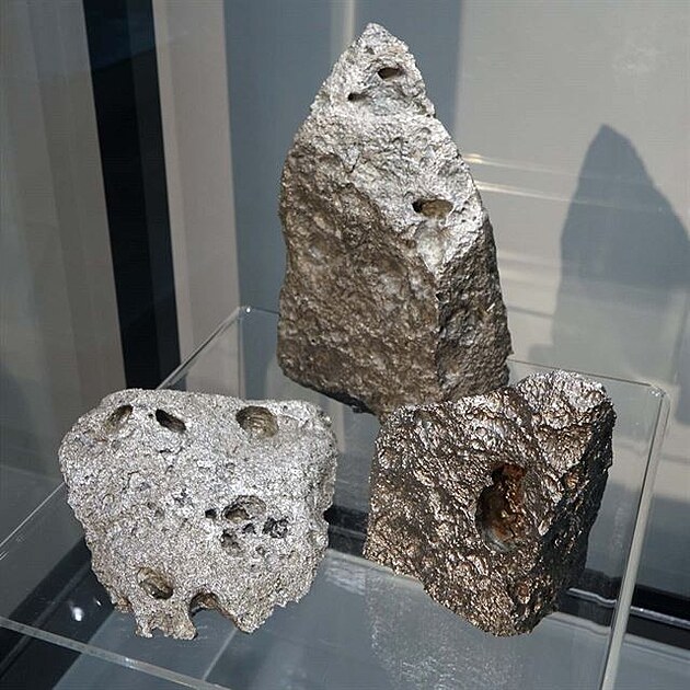 Meteority ze sídlit lovc mamut