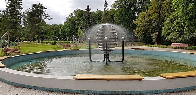 Obnovená fontána