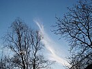 Jarní obloha. Za�átek b�ezna.