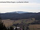 Hohen Bogen s vysílacími v�emi. Po�umaví.