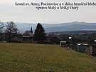 Kostel sv. Anny, Pocinovice. Po�umaví.