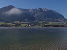 Walchsee: odjezd  - na Heubergu je jet jeden mrak