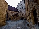 Burghausen - nejstarí ást, gotický hrad