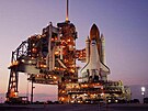 Raketoplán na startovací ramp�