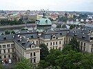 Pohled na Strakovu akademii