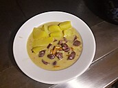 Kachní �aludky na smetan�
