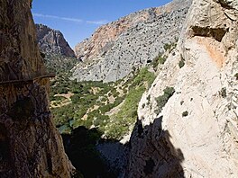 El Caminito del Rey - soutska u El Chorro