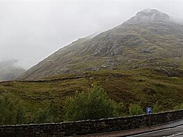 7 - u skoro na konci cesty - Glen Coe mme za humny