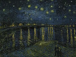 Vincent van Gogh, Hvzdn noc nad Rhnou, 1888