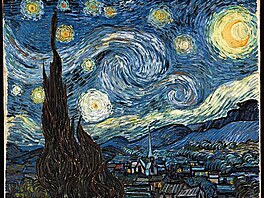 Vincent van Gogh, Hvzdn noc, 1889