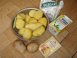 Boxty - irsk bramborov placky, zkladn suroviny