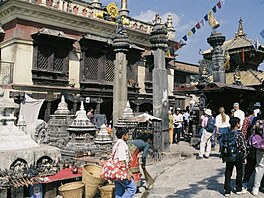 Ndvo svatyn Swayambhunath