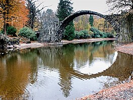 Most pes blovo jezero