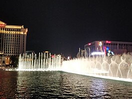 Las Vegas, fontna u hotelu Bellagio