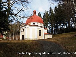 Poutn kaple Panny Marie Bolestn, Dobr Voda. Poumav.