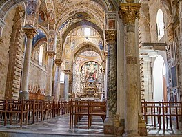 Cesta na Siclii. Palermo - Chiesa di Santa Maria dellAmmiraglio - neboli La...