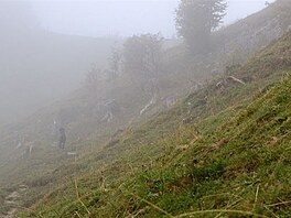 Heuberg: msty jsme v mlze znaky museli hledat