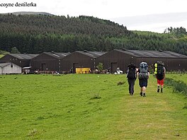 Palrna Glencoyne. Cestou po West Highland Way.