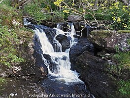 Arklet Water, Inversnaid. Cestou po West Highland Way.
