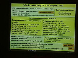 Tdn schzky  aby profesoi uetili papr, informace promtnou...