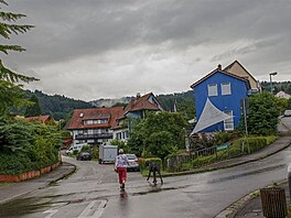 Po slejvku brzy rno. Night a velk przdninov cesta I.